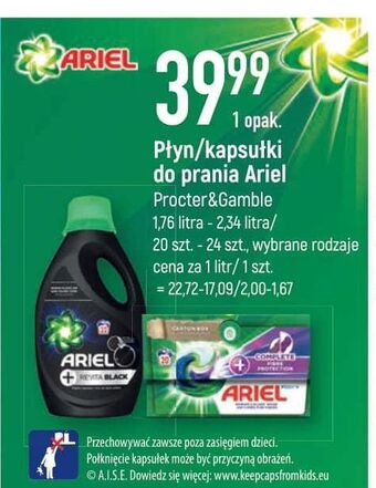 E.Leclerc Kapsułki do prania complete fiber protection ariel all in 1 oferta