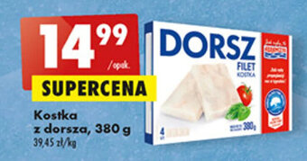 Biedronka Kostka z dorsza 380g oferta