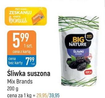 E.Leclerc Śliwki suszone big nature oferta