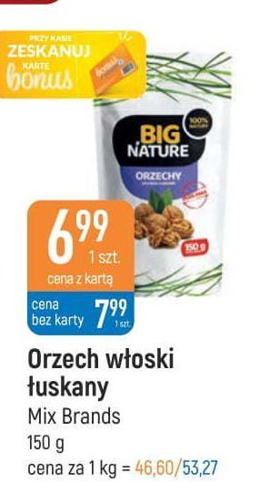 E.Leclerc Orzechy włoskie łuskane big nature oferta