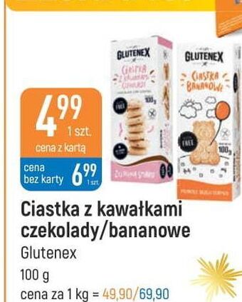 E.Leclerc Ciastka z kawałkami czekolady glutenex oferta