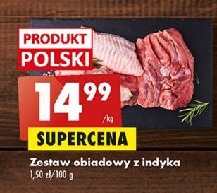 Biedronka Zestaw obiadowy z indyka oferta
