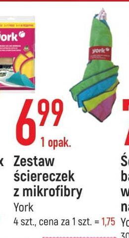 E.Leclerc Ściereczki z mikrofibry york oferta