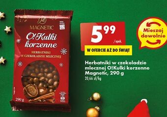 Biedronka Kulki korzenne w czekoladzie mlecznej magnetic oferta