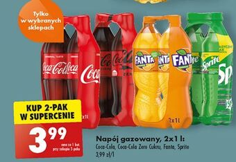 Biedronka Napój pomarańczowy fanta oferta