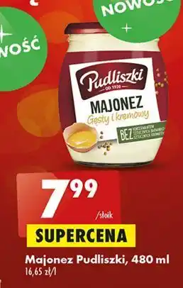 Biedronka Majonez gęsty i kremowy pudliszki oferta