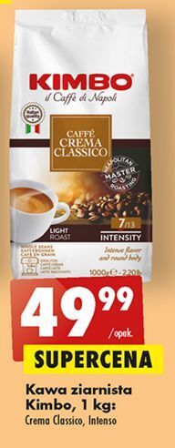 Biedronka Kawa kimbo caffe crema classico oferta