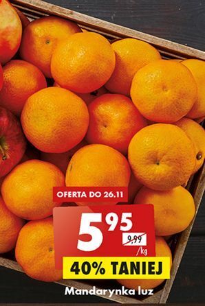 Biedronka Mandarynki oferta