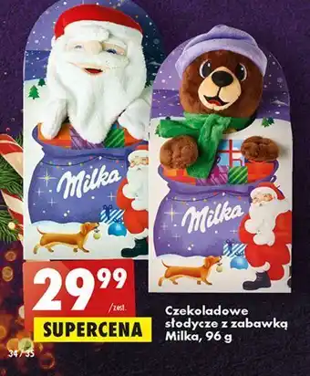 Biedronka Czekoladki + maskotka milka oferta