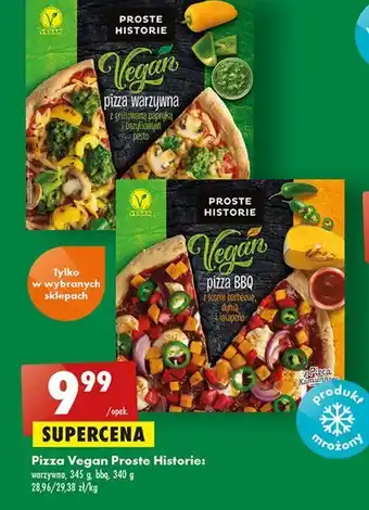 Biedronka Pizza warzywna z grillowaną papryką i bazyliowym pesto iglotex proste historie z pieca kamiennego oferta