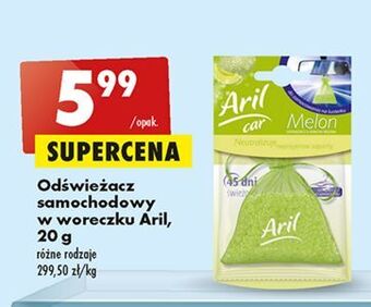 Biedronka Odświeżacz woreczek melon aril car oferta