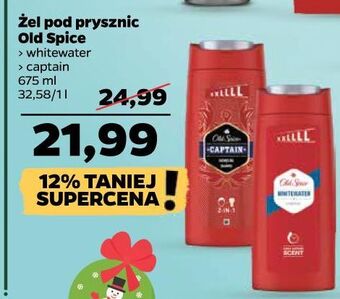 Netto Zel pod prysznic old spice captain oferta