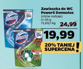 Netto Kostka do wc pine domestos power5 oferta