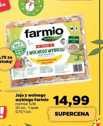 Netto Jaja z wolnego wybiegu kl. s/m farmio oferta