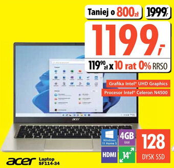 ACER Laptop SF114-34