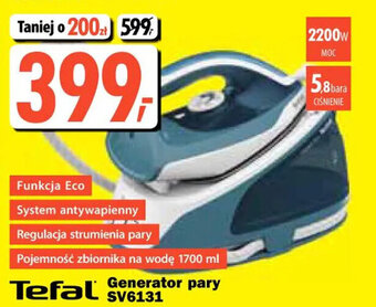 Media Expert Tefal Generator pary SV6131 oferta
