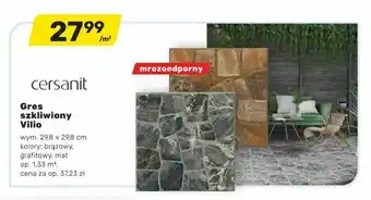 Bricomarche Gres szkliwiony Vilio oferta