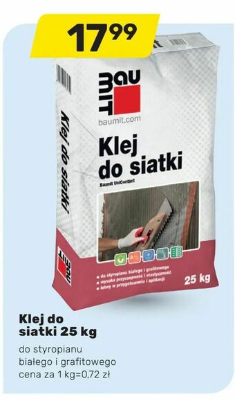 Bricomarche Klej do siatki 25 kg oferta