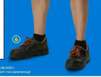 Castorama Półbuty ochronne czarne z metalowym podnoskiem oferta