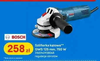 Castorama Szlifierka kątowa** GWS 125 mm, 750 W oferta