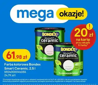 Castorama Farba kolorowa Bondex Smart Ceramic, 2,5 l oferta