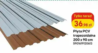 Castorama Płyta PCV trapezoidalna 200 x 90 cm oferta