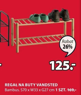 JYSK Regał na buty vandsted oferta