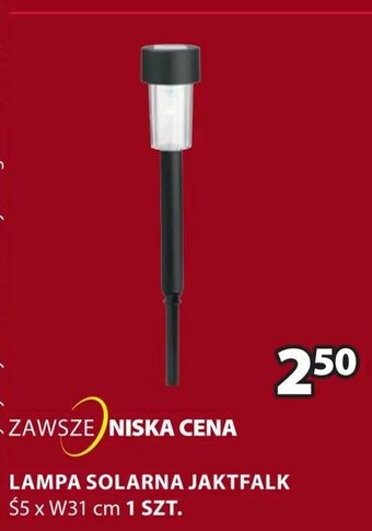 JYSK Lampa solarna jaktfalk oferta