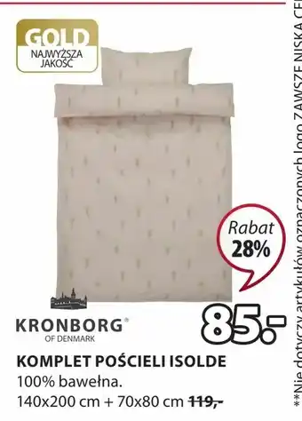 JYSK Komplet pościeli isolde oferta
