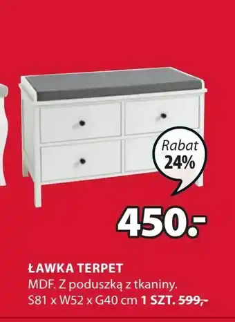JYSK Ławka terpet oferta