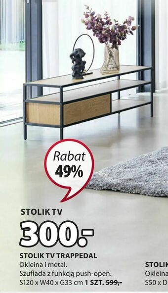 JYSK STOLIK TV TRAPPEDAL oferta