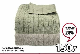 JYSK Narzuta ballblom oferta