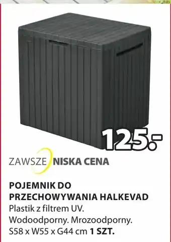 JYSK Pojemnik do przechowywania halkevad oferta