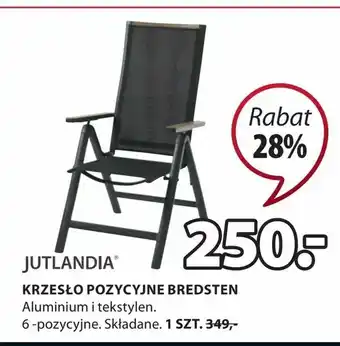 JYSK Krzesło pozycyjne bredsten oferta