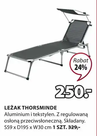 JYSK Leżak thorsminde oferta