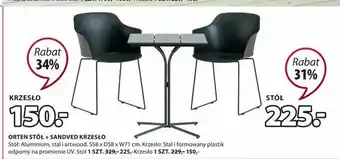 JYSK Orten stół oferta