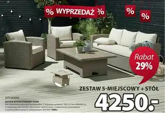 JYSK ZESTAW WYPOCZYNKOWY VEMB oferta