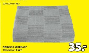 JYSK Narzuta storrapp oferta