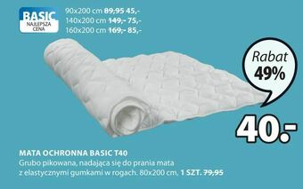 JYSK Mata ochronna basic t40 oferta