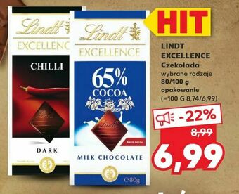 Kaufland LINDT EXCELLENCE Czekolada oferta