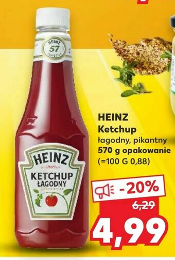 Kaufland HEINZ Ketchup oferta