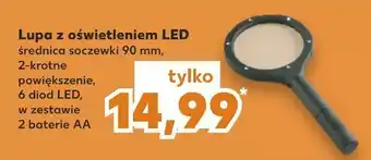 Lupa z oświetleniem LED