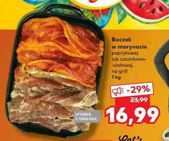Kaufland Boczek w marynacie oferta