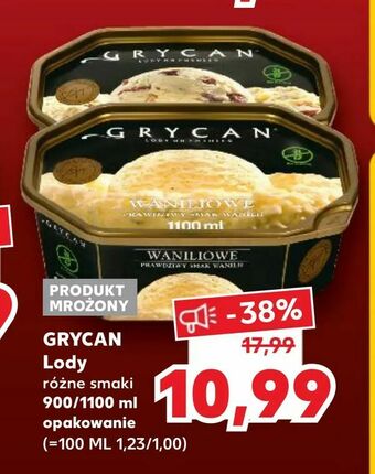 Kaufland GRYCAN Lody oferta