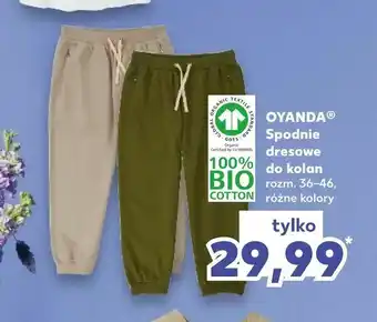 Kaufland OYANDA ® Spodnie dresowe do kolan oferta