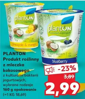Kaufland PLANTON Produkt roślinny z mleczka kokosowego oferta