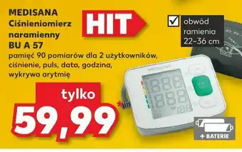 Kaufland MEDISANA Ciśnieniomierz naramienny BU A 57 oferta