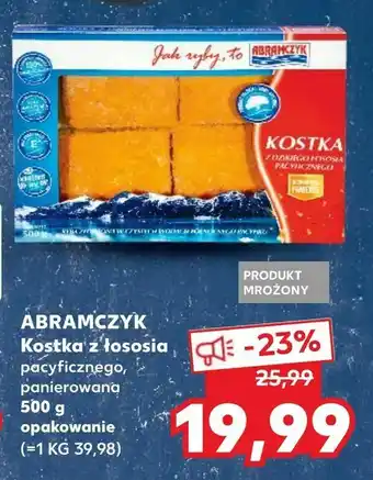 Kaufland ABRAMCZYK Kostka z łososia oferta