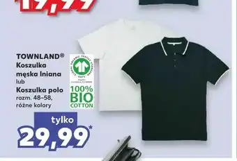 Kaufland TOWNLAND ® Koszulka męska lniana lub Koszulka polo oferta