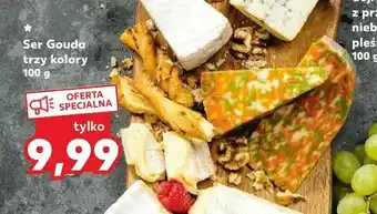 Kaufland Ser Gouda trzy kolory oferta